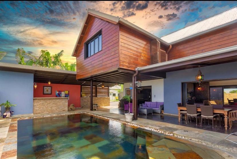 Chambre "Bleu Ocean" Villa Hermes سانت بيير المظهر الخارجي الصورة