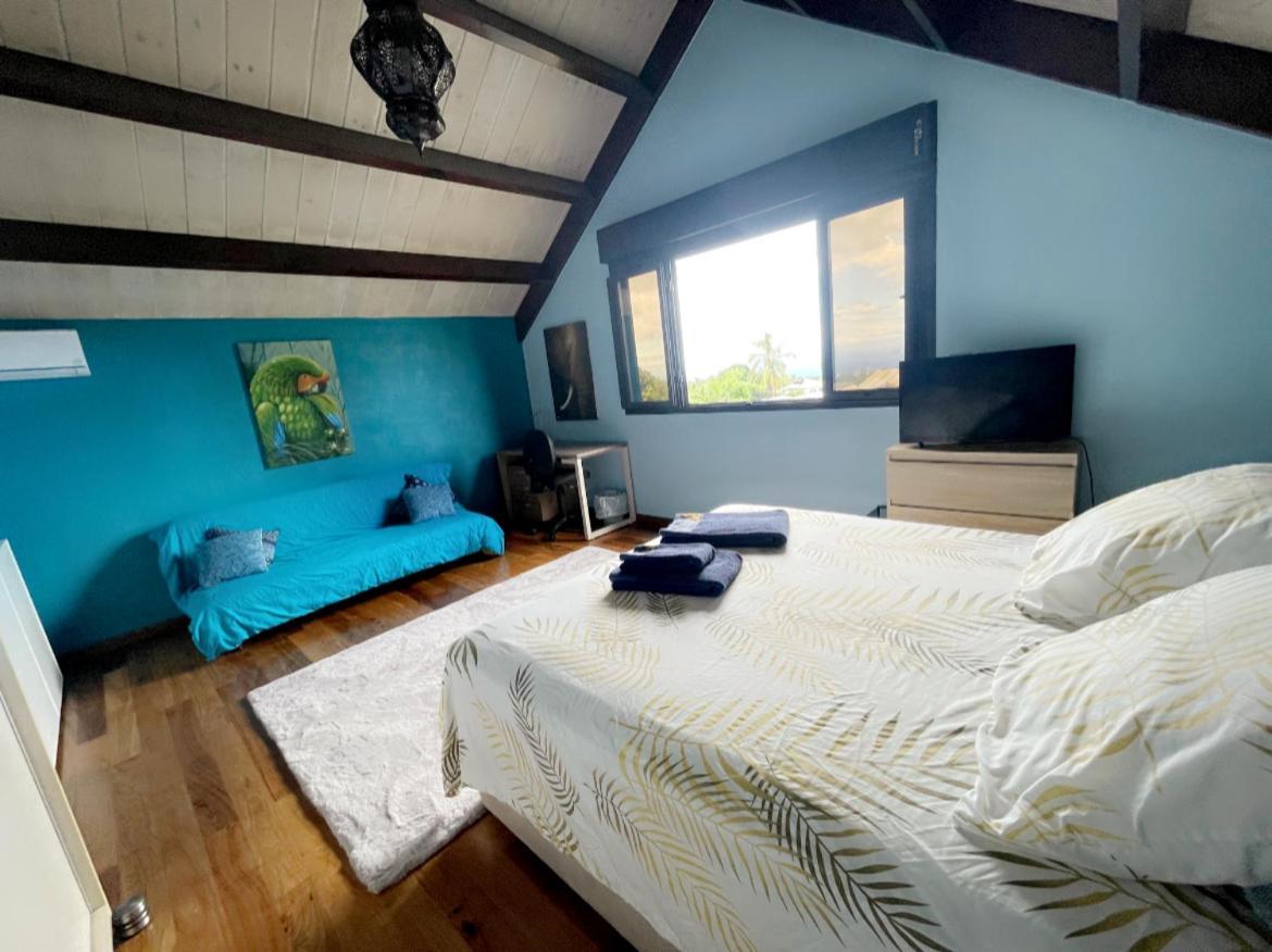 Chambre "Bleu Ocean" Villa Hermes سانت بيير المظهر الخارجي الصورة