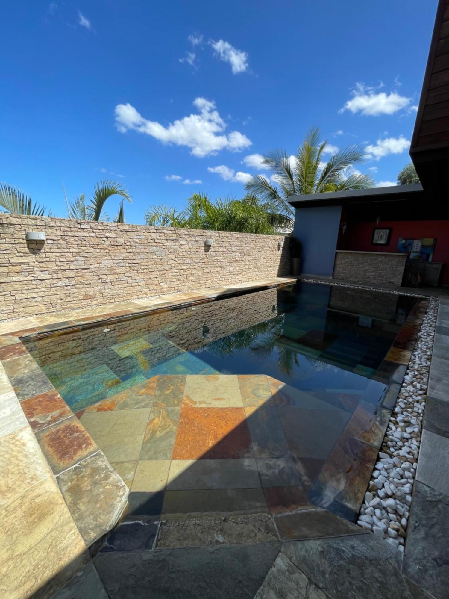 Chambre "Bleu Ocean" Villa Hermes سانت بيير المظهر الخارجي الصورة