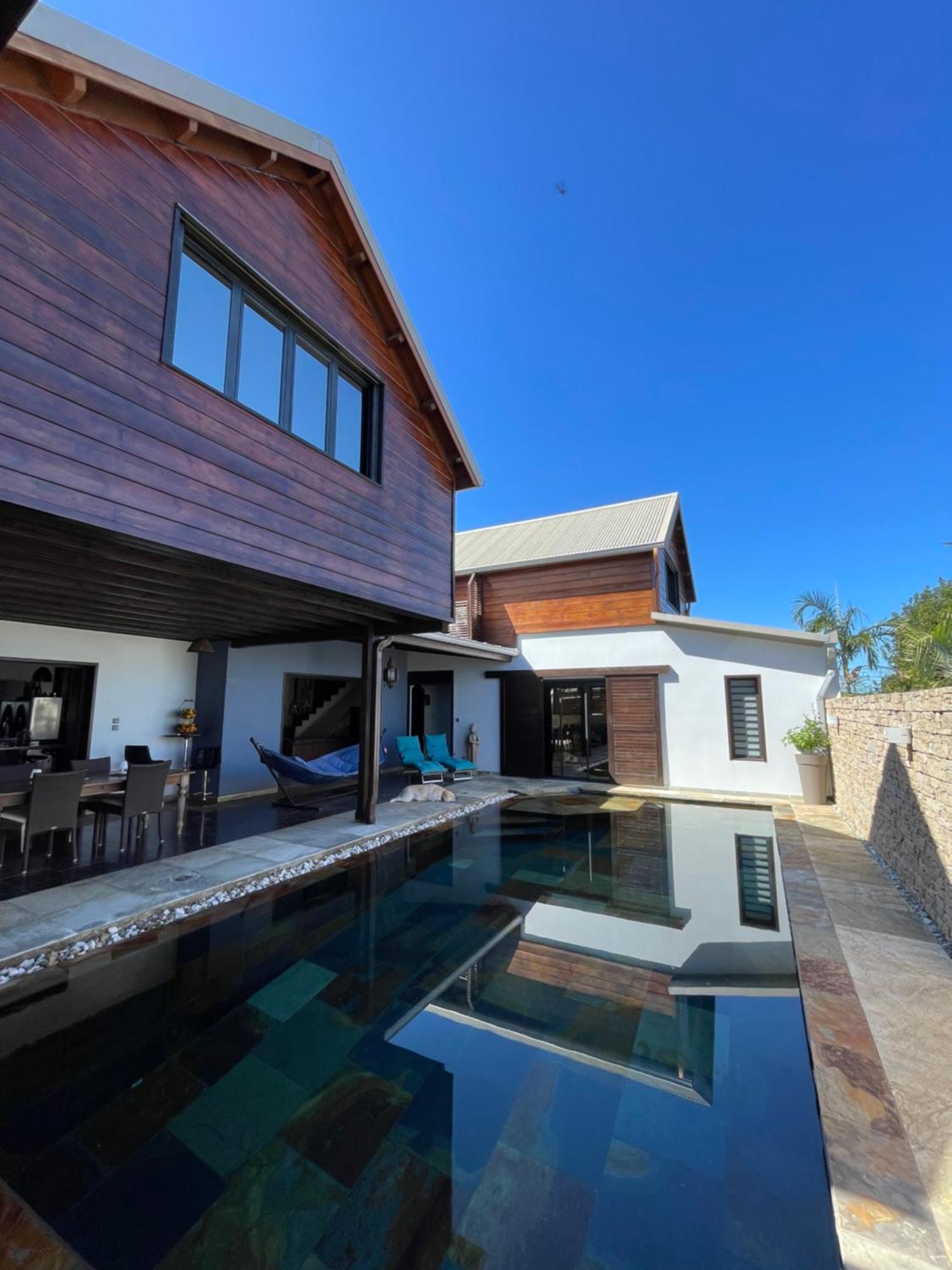 Chambre "Bleu Ocean" Villa Hermes سانت بيير المظهر الخارجي الصورة